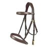 Whitaker Madrid Snaffle Bridle #colour_havana