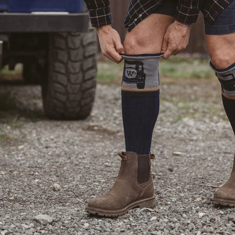 Waring Brooke Fender Sock #colour_blue