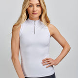 Mochara Sleeveless Recycled Base Layer #colour_white