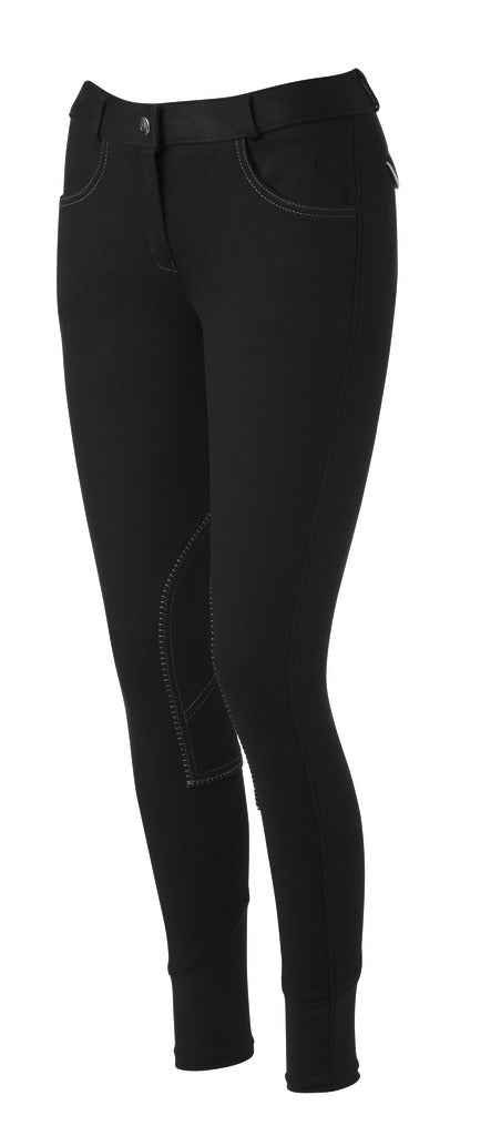 Equitheme Children's Pro Breeches #colour_black