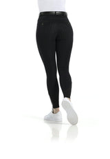 Equitheme Ladies Safir Silicone Full Seat Breeches #colour_navy-black