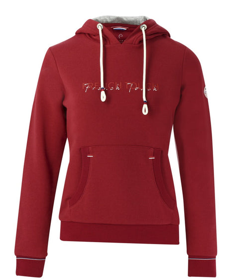 Equitheme Ladies Britney Hooded Sweater  #colour_cherry