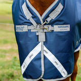 Horseware Ireland Amigo 1200D 0g Turnout Rug #colour_navy-titanium-grey-silver