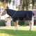 Horseware Ireland Amigo 1200D Pony 250g Turnout Rug  #colour_black-titanium-grey-silver