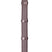 Henry James Bio Grip Hybrid Rubber Reins with Leather Stoppers #Colour_havana-brown