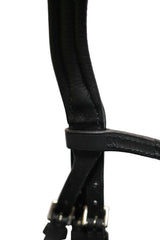 Stubben 2700 Pro-Jump Tandem Noseband Snaffle Bridle #colour_black-black