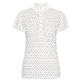 Imperial Riding Women's Roxy AOP Tech Top #colour_white-grey
