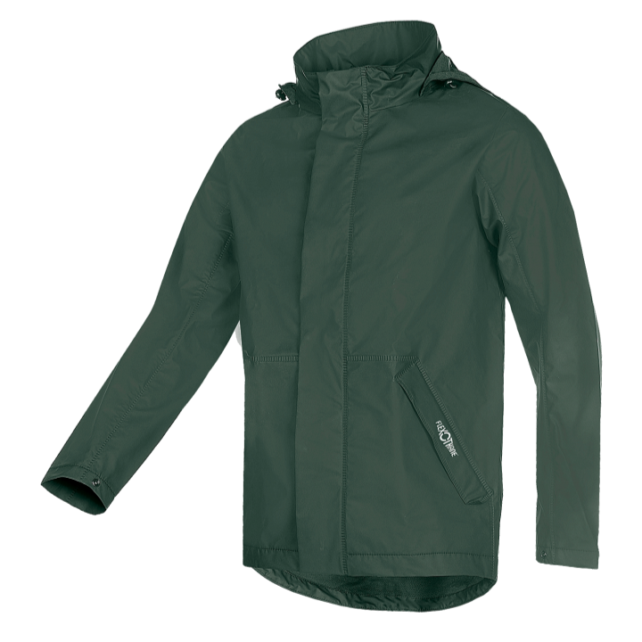 Flexothane Classic Ascot Rain Jacket #colour_khaki-green