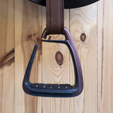 Freejump Soft'Up Classic Stirrups #colour_black-chocolate