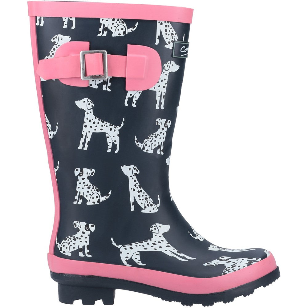Cotswold Spot Wellington Boots Kid
