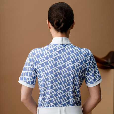 Alessandro Albanese Alcina Short Sleeve Show Shirt #colour_siciliian-blue
