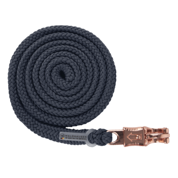 Waldhausen Modern Rose Lead Rope Panic Hook #colour_night-blue