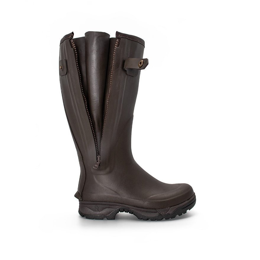 Rouchette Veneur Neo Zip Boots #colour_brown