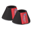 Shires ARMA Neoprene Over Reach Boots #colour_black-deep-red