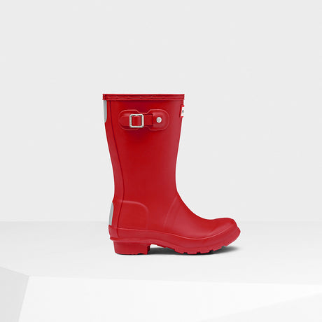 Hunter Original Big Kids Wellington Boots #colour_red