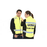 Equisafety Polite Quilted Gilet Please Slow Down