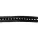 HKM Head Collar & Lead Rope Set -Crystal- Soft Padded