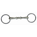 HKM Loose Ring Bradoon With Lozenge 14mm Stainless Steel
