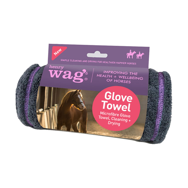 Henry Wag Equine Microfibre Glove Towel