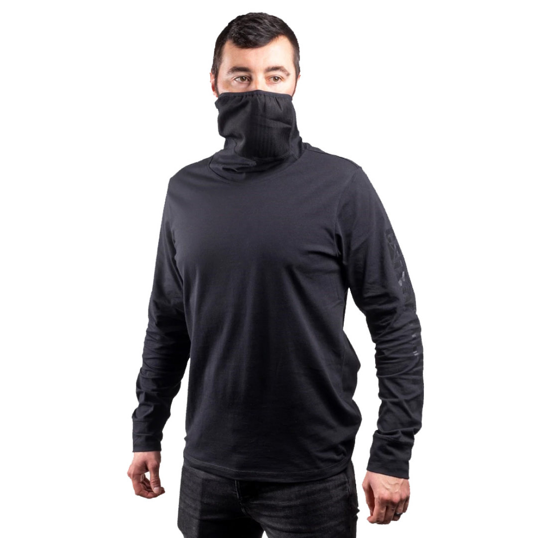 Caterpillar Viraloff Long Sleeve Gaiter Tee