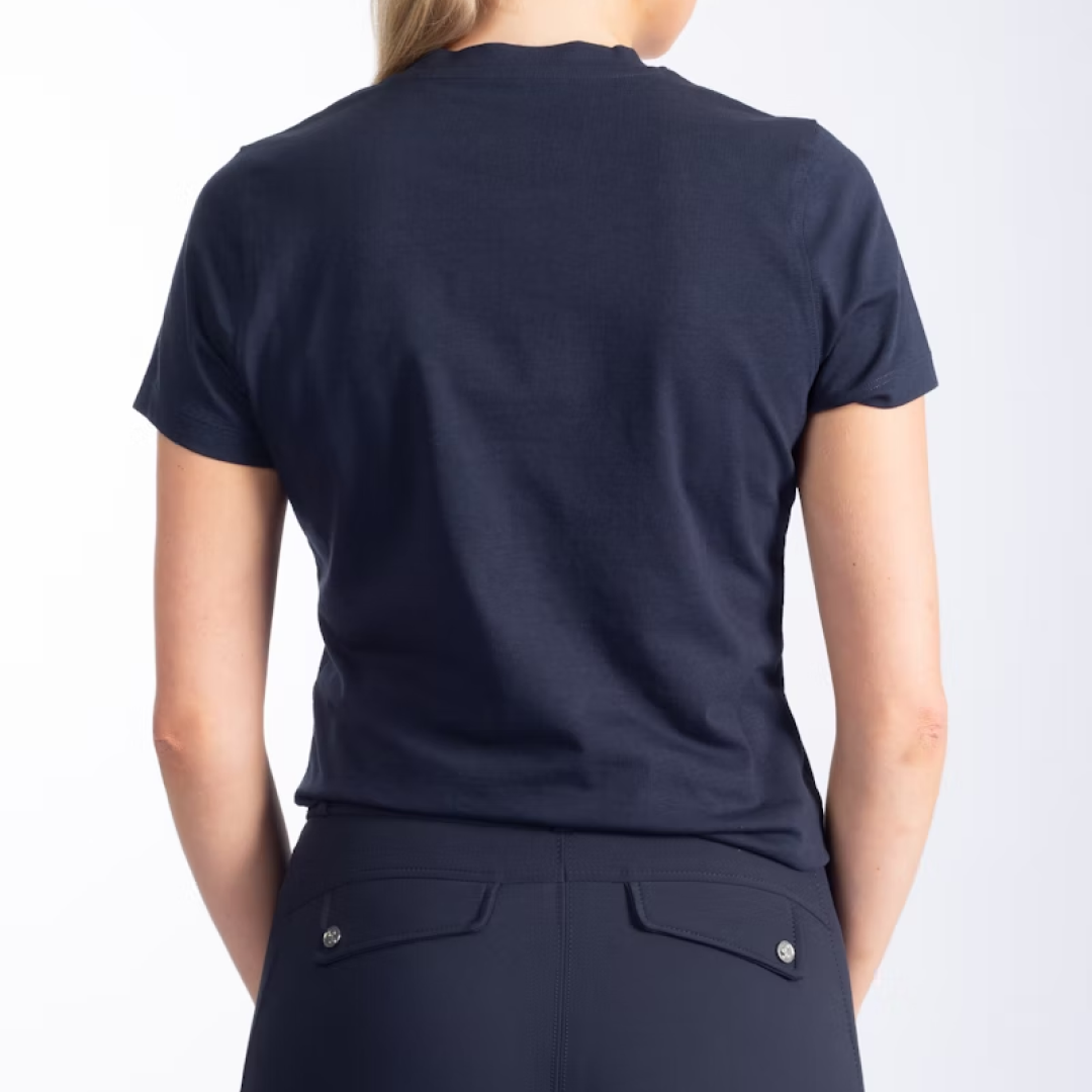 PS of Sweden Signe Cotton Tee #colour_navy