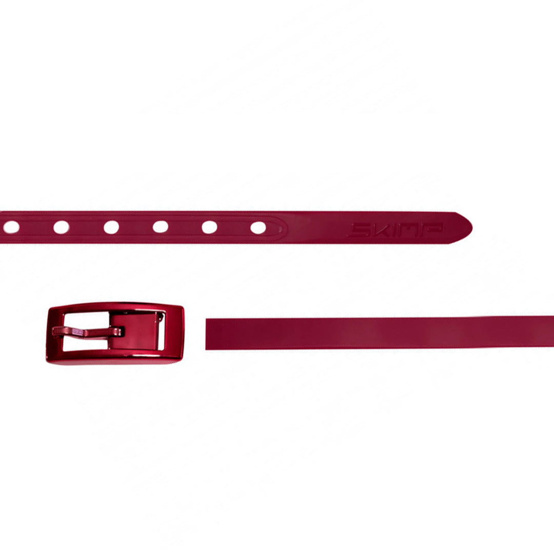 Skimp La Charmeuse Belt #colour_wine-red