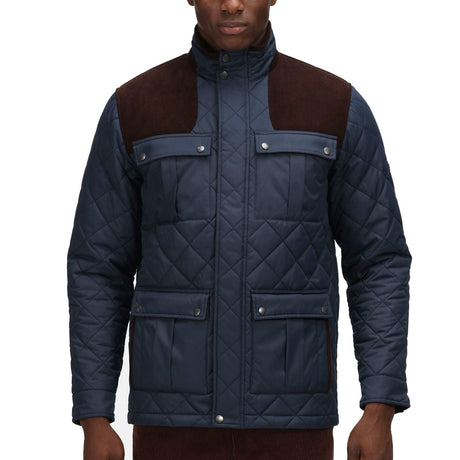 Regatta Professional Padbury Quilted Jacket #colour_navy