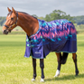 Shires Highlander Original Lite Turnout Rug #colour_navy-forest