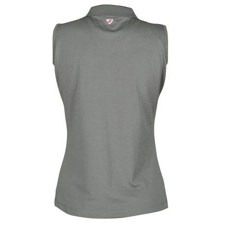 Shires Aubrion Ladies Poise Sleeveless Tech Polo #colour_olive