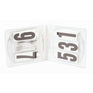 Roma Deluxe Oval 3 Number Holder Pair