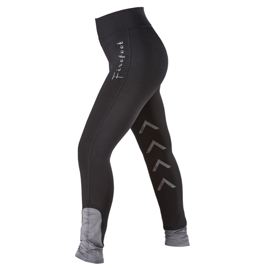 Firefoot Ladies Ripon Stretch Breeches #colour_black-grey