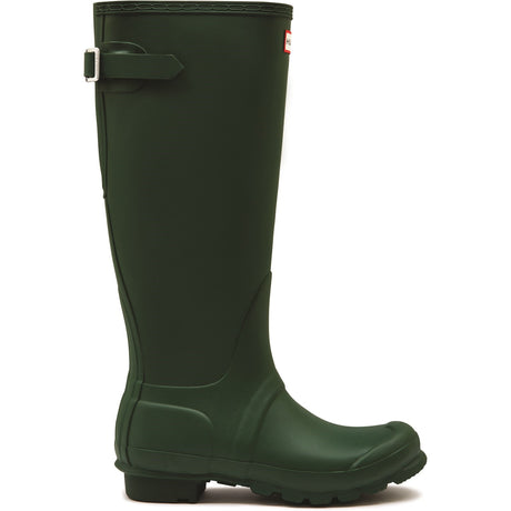 Hunter Original Tall Back Adjustable Women's Wellington Boots #colour_green