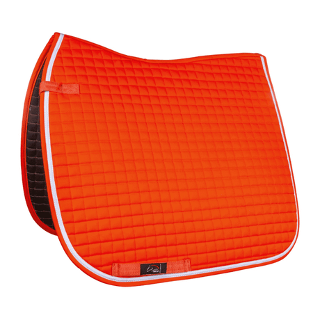 HKM Charly Saddle Cloth #colour_coral-orange