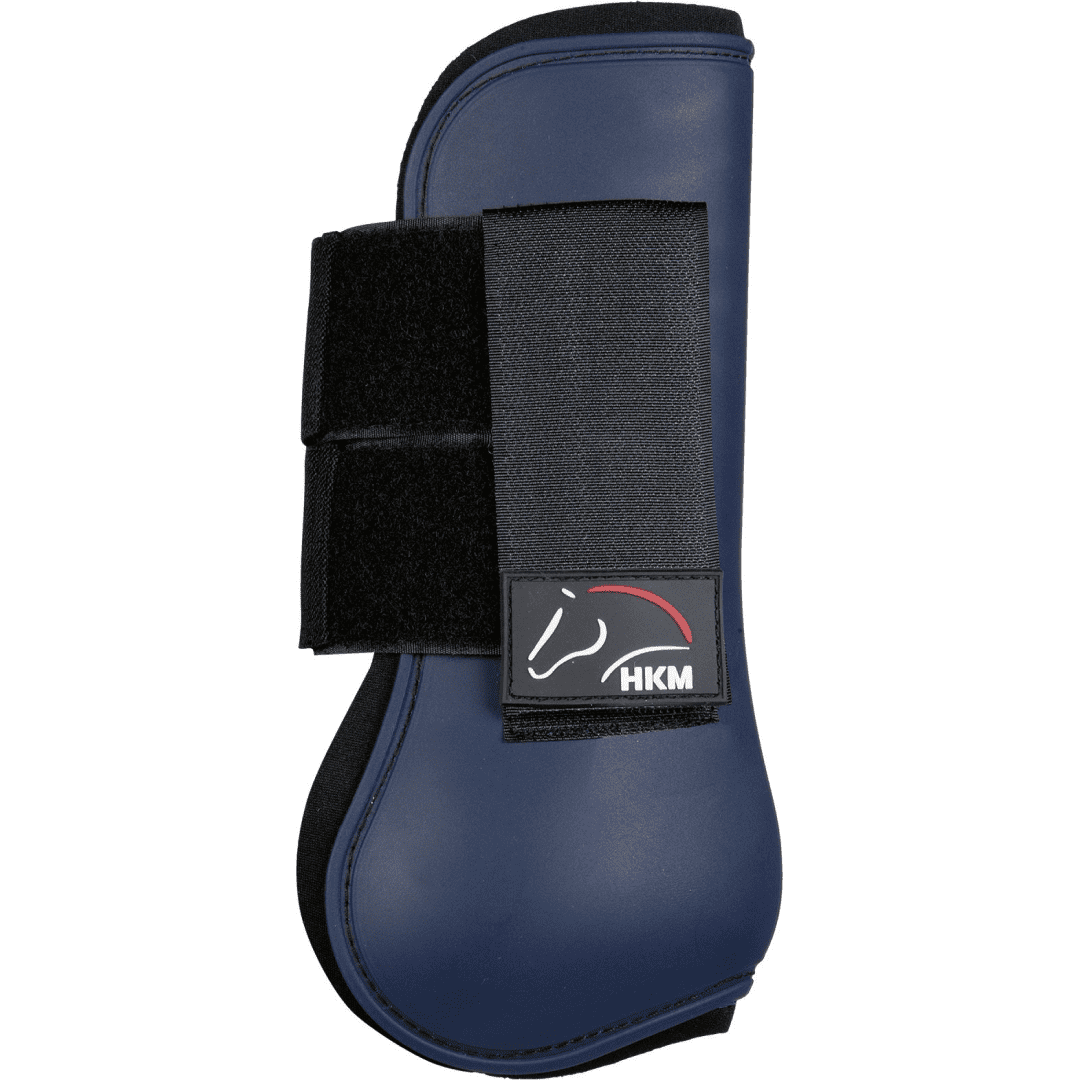 HKM Classic Protection And Feltock Boots Set Of 4 #colour_deep-blue