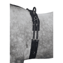 HKM Canvas Lunge Roller With Handle #colour_black