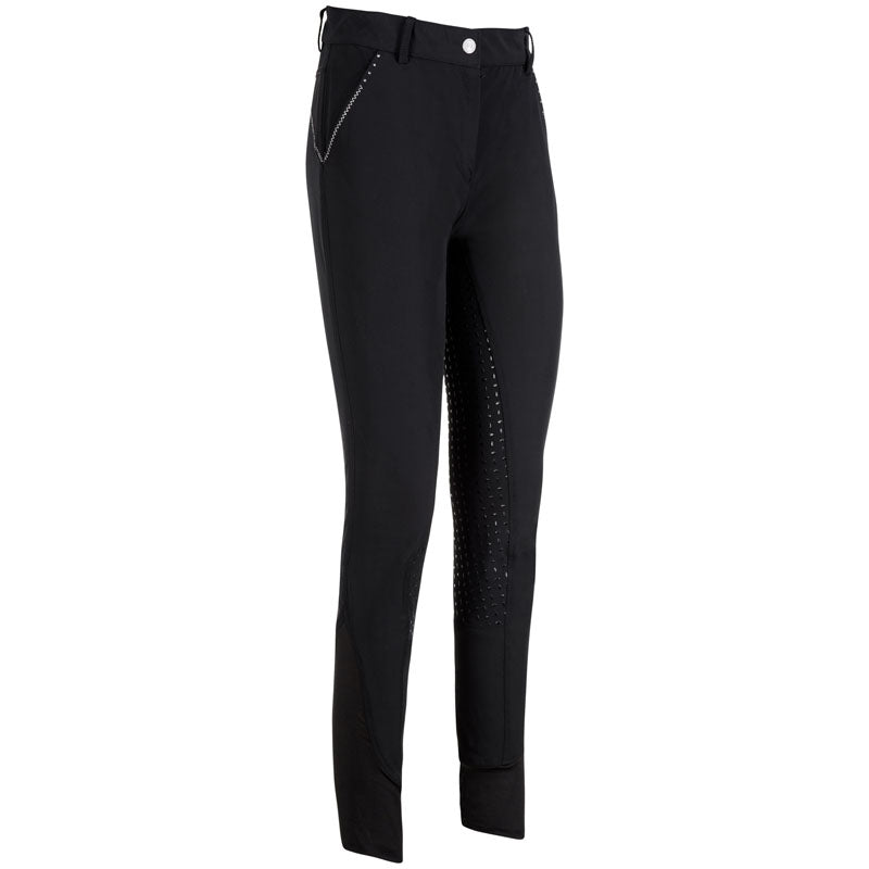 Imperial Riding Isidro Silicone Full Seat Breeches #colour_black