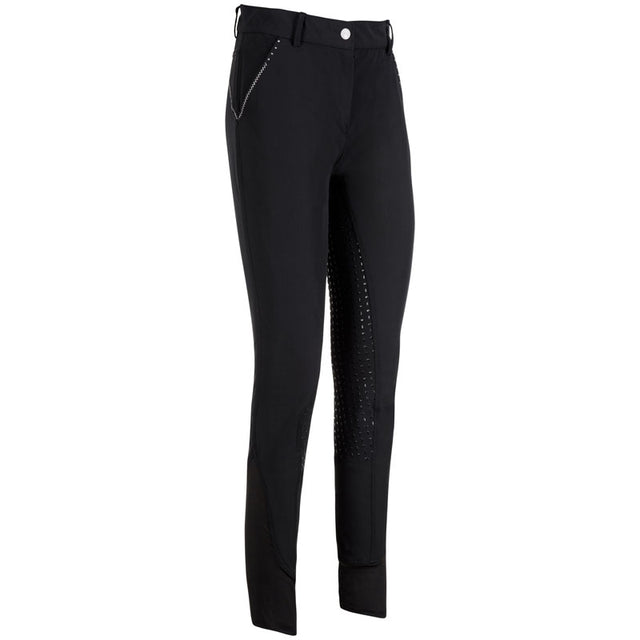 Imperial Riding Isidro Silicone Full Seat Breeches #colour_black