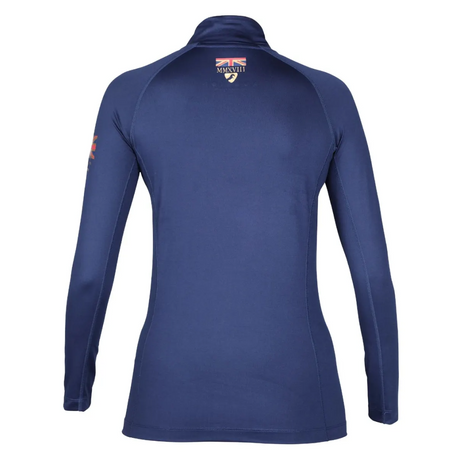 Shires Aubrion Team Long Sleeve Ladies Base Layer #colour_new-navy