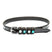 Imperial Riding Leather Pardouz Spur Straps #colour_black-zircon