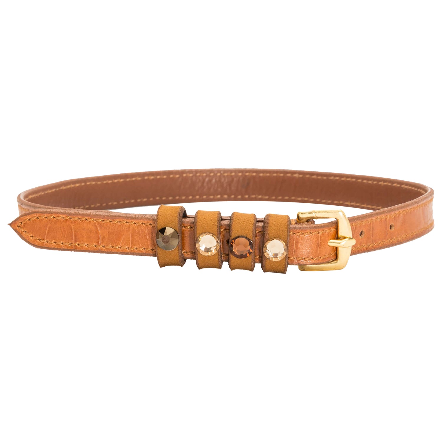Imperial Riding Leather Pardouz Spur Straps #colour_brown-cognac
